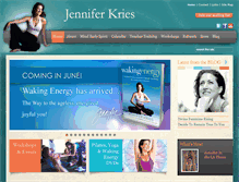 Tablet Screenshot of jenniferkries.com